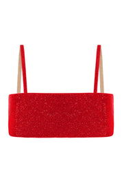 Nué Studio - CHARLOTTE TOP SPICY RED - SAMPLE SALE LONDON 