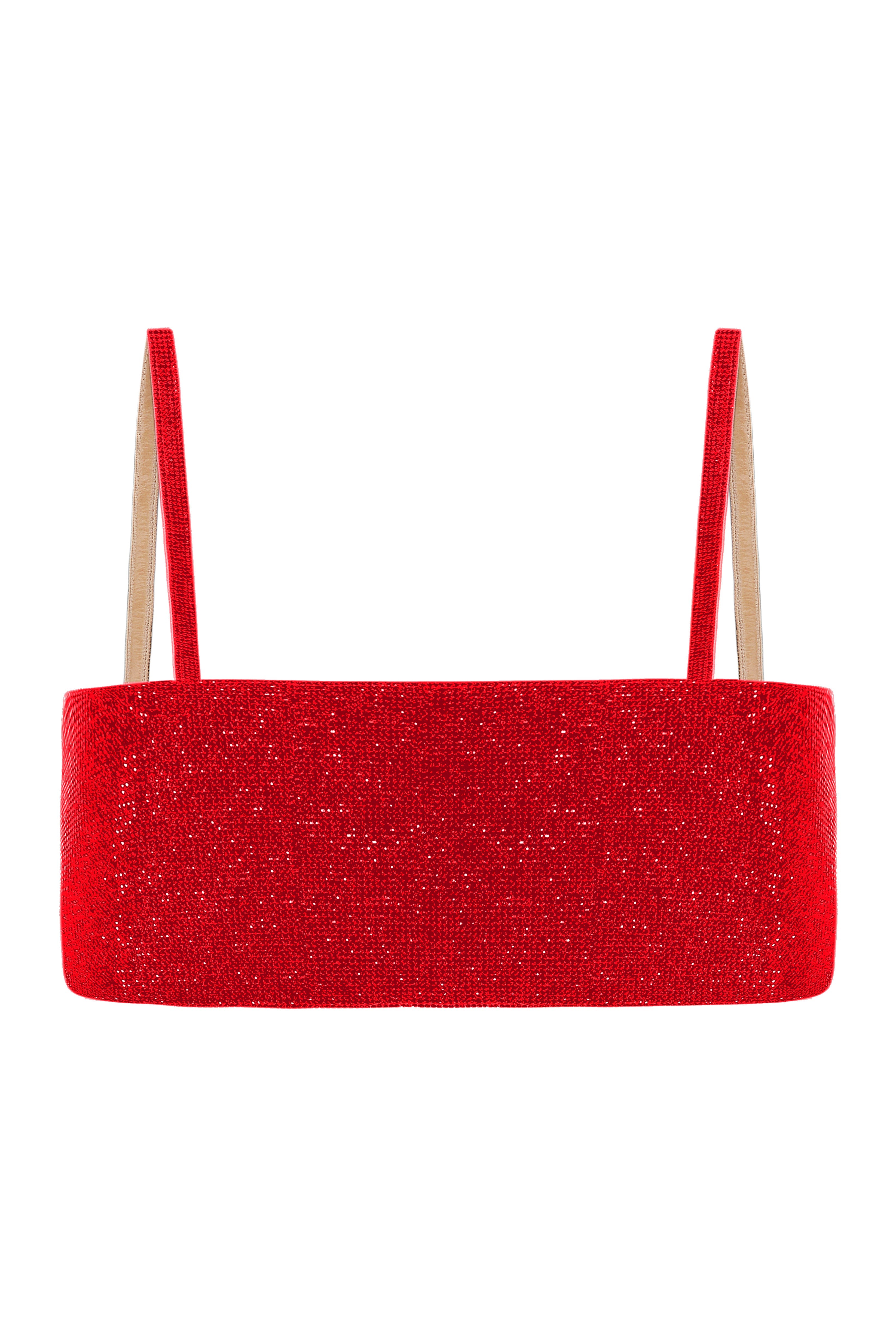 Nué Studio - CHARLOTTE TOP SPICY RED - SAMPLE SALE LONDON 