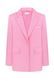 Waffle Oversized Blazer Nué