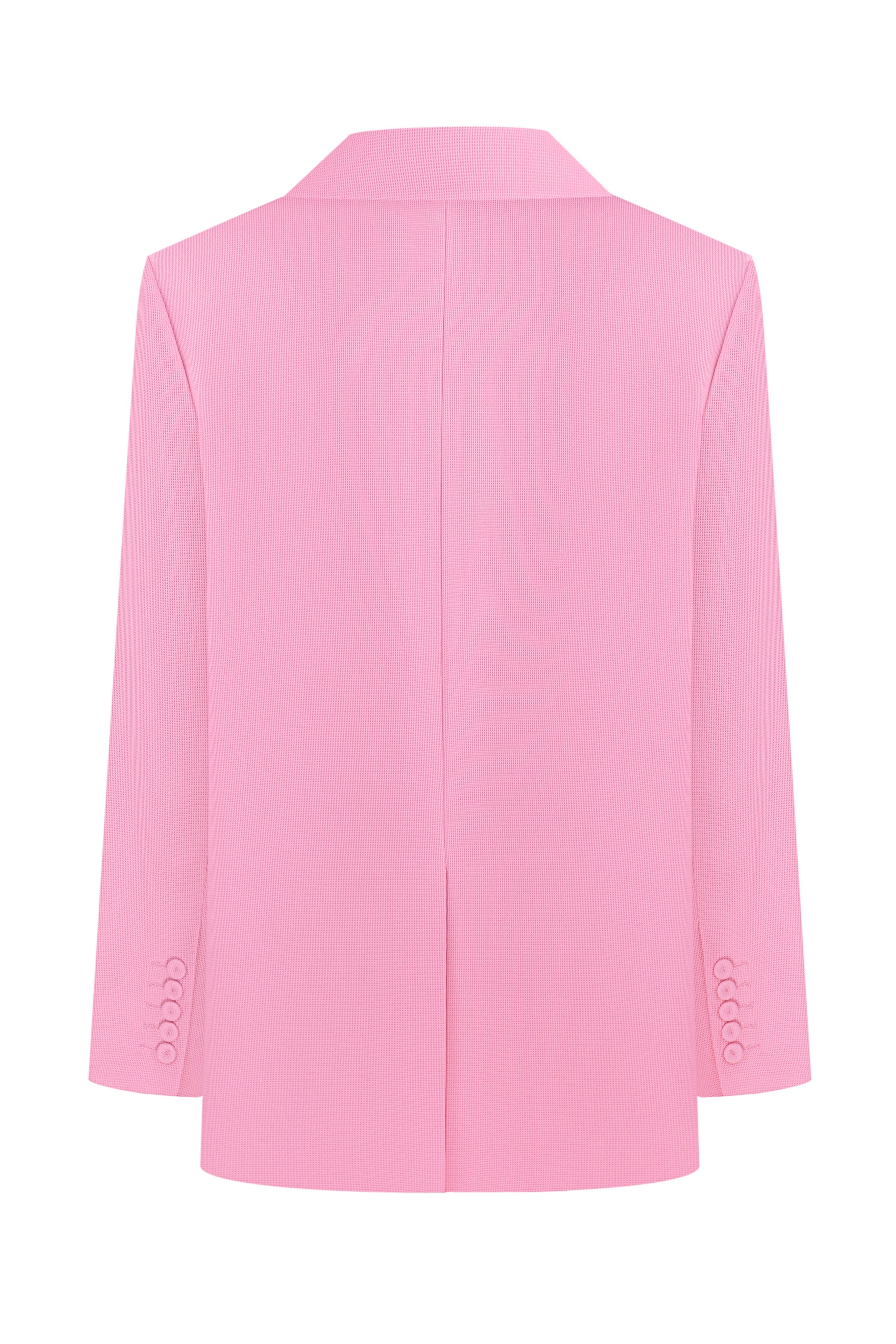 Waffle Oversized Blazer Nué