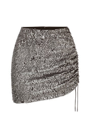 Sage Sequin Skirt Nué