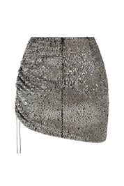 Sage Sequin Skirt Nué