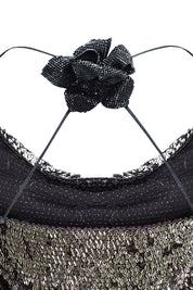 Sage Sequin Top Nué