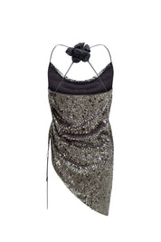 Sage Sequin Top Nué