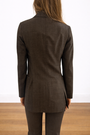 Casasola Silk and Cashmere Double Breasted Jacket UK6