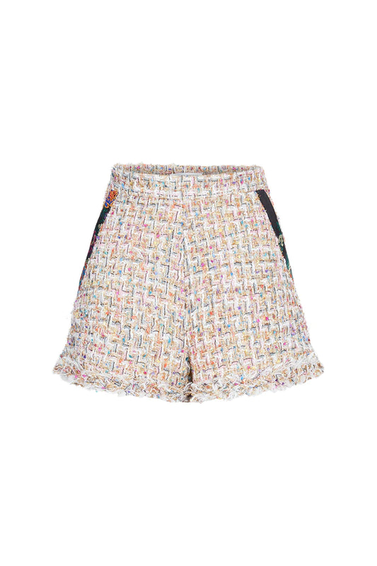 SKYLENCE - Chelsea Tang Tweed Shorts Multi