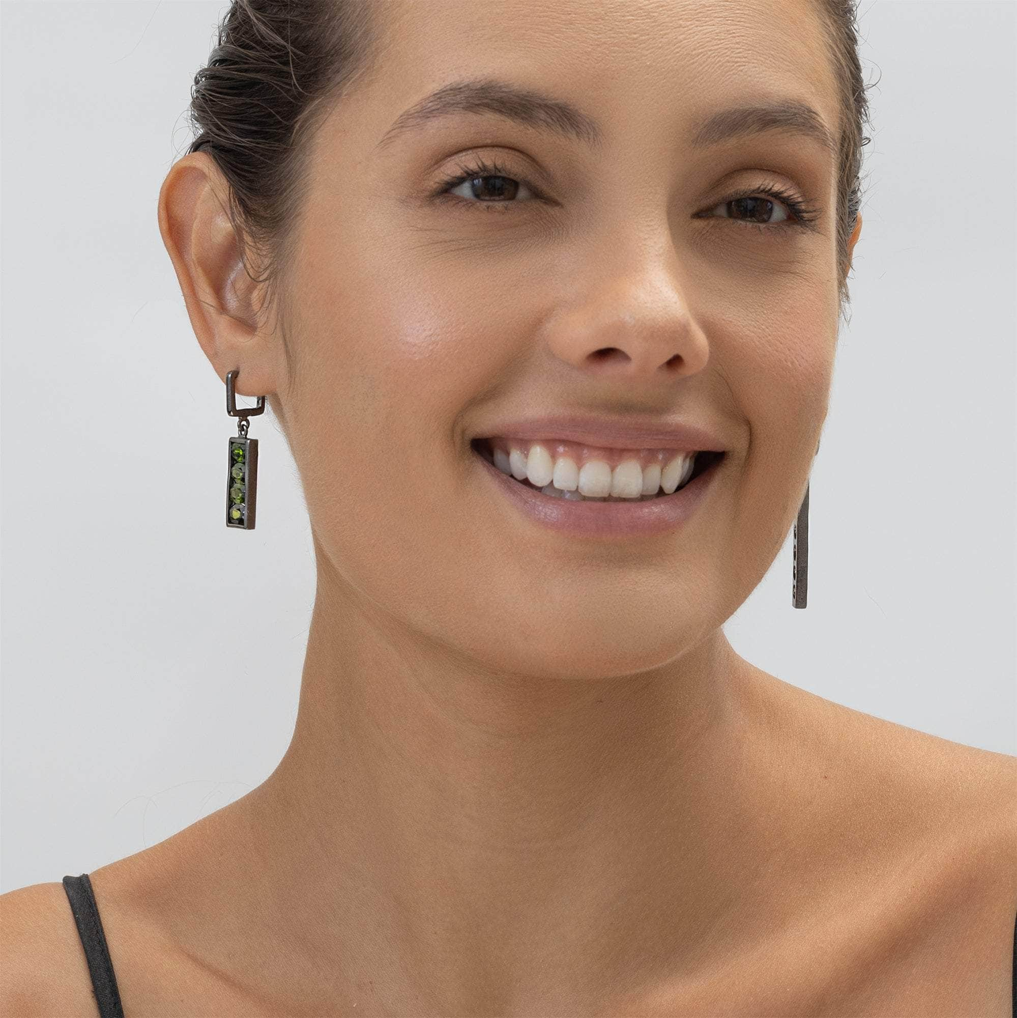 Canli Chrome Diopside Earrings GERMAN KABIRSKI