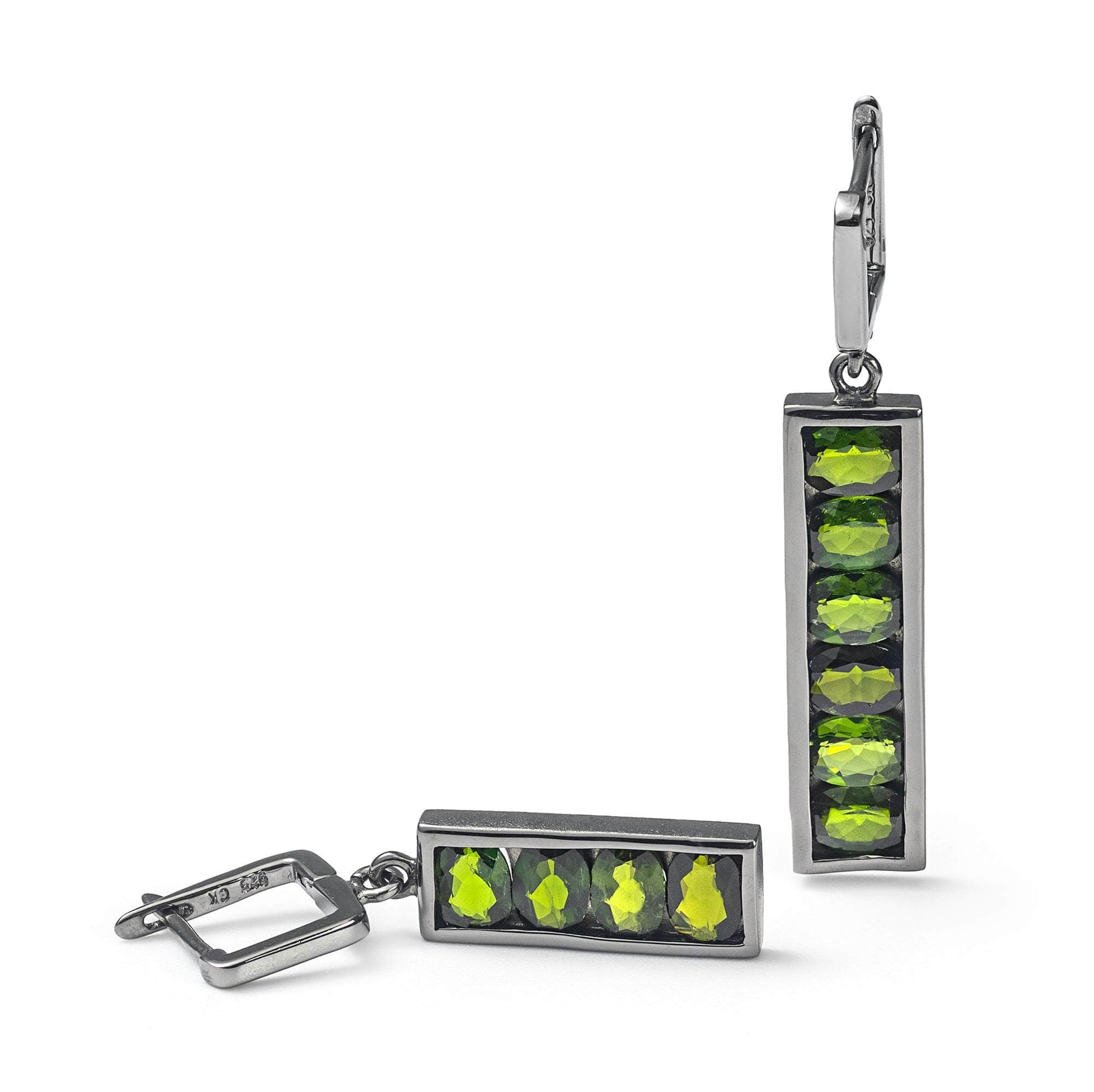 Canli Chrome Diopside Earrings GERMAN KABIRSKI