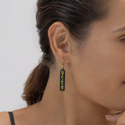 Liven Chrome Diopside Earrings GERMAN KABIRSKI