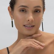 Liven Chrome Diopside Earrings GERMAN KABIRSKI