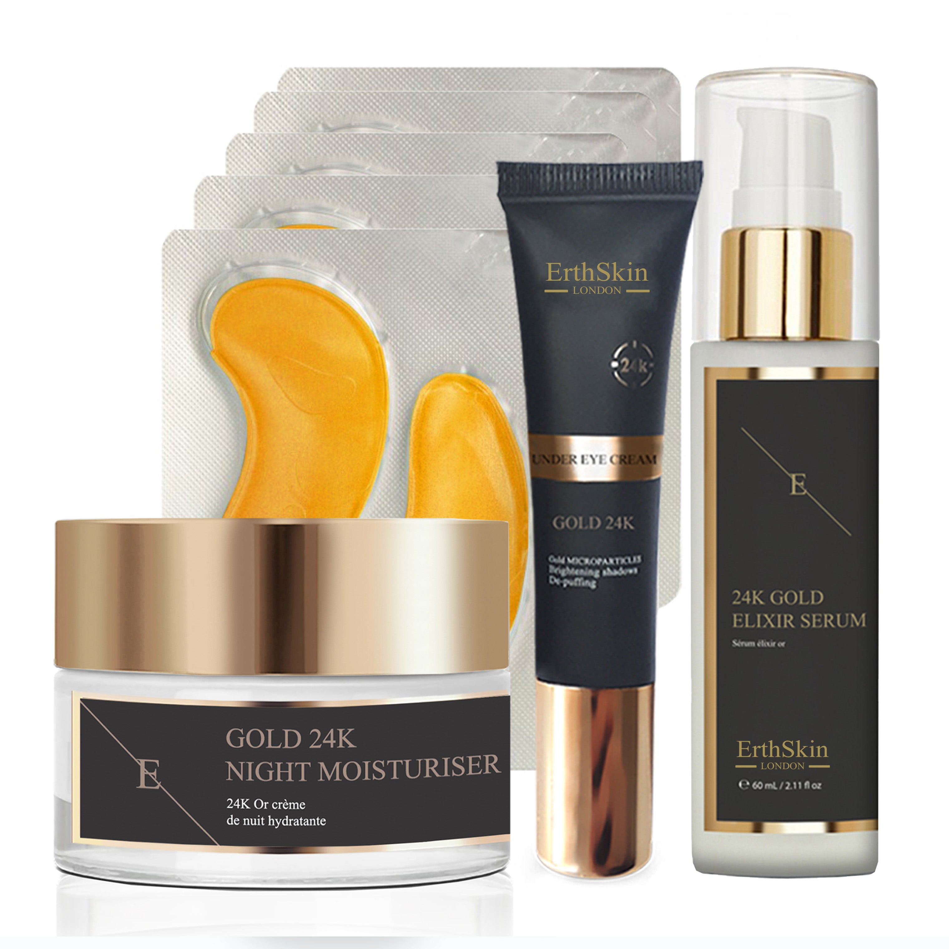 4pc Ultimate Age Defying 24K Gold Starter Set