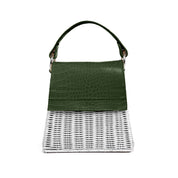 Green Croco & White Lian