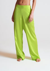 London Lime Punch Silk Pyjama Bottom