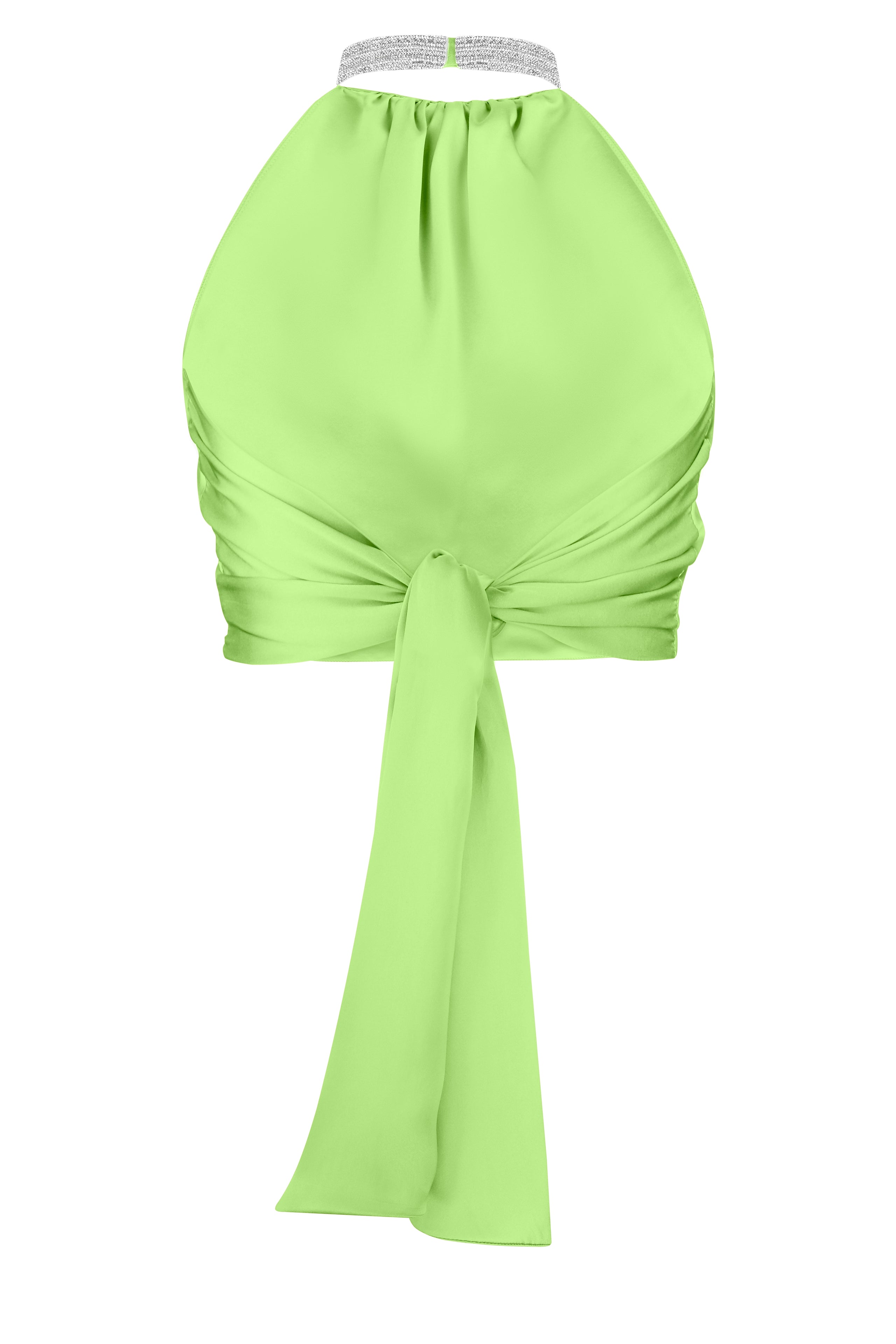 Nué Studio - KAIA TOP - LIME GREEN - SAMPLE SALE LONDON 