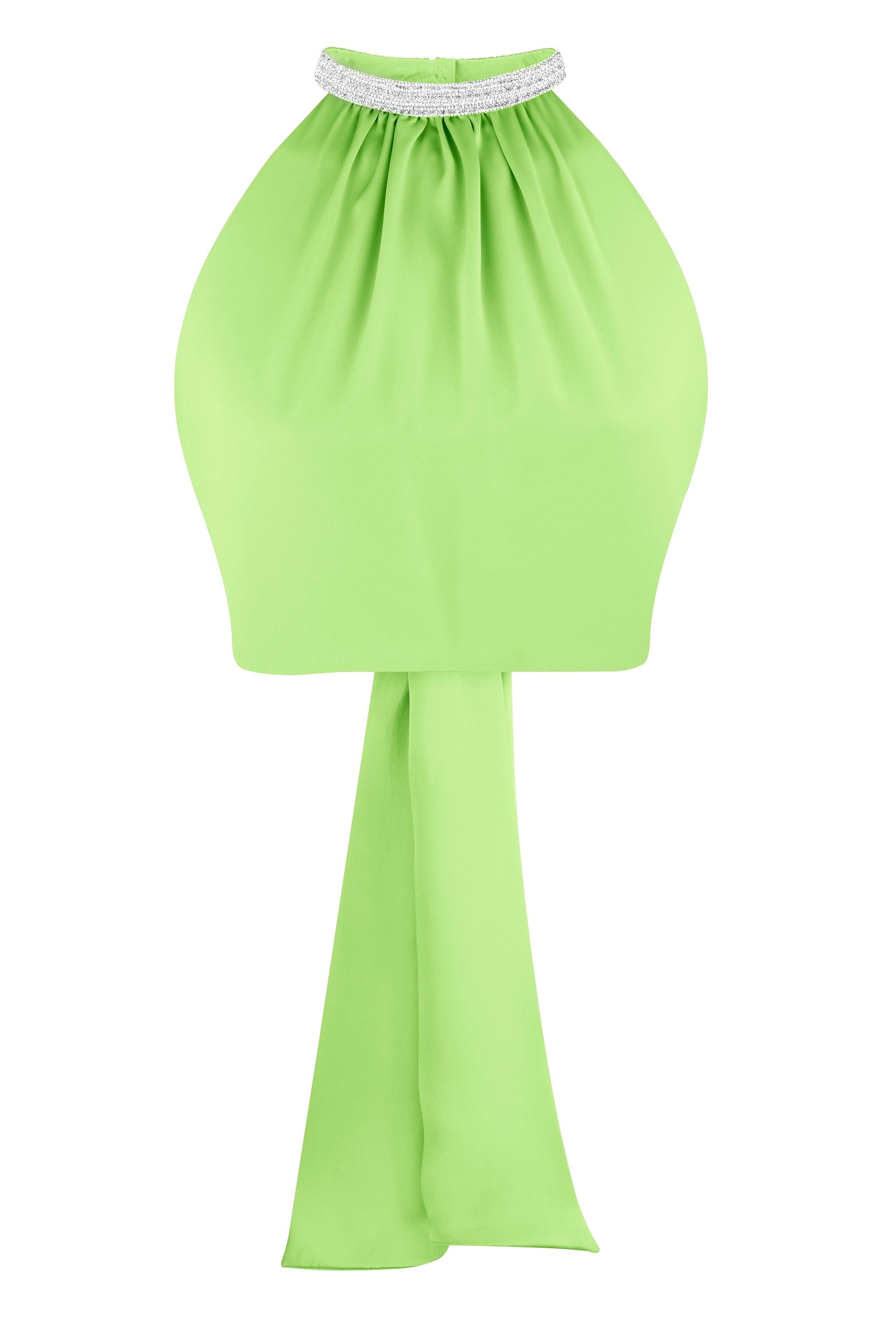 Nué Studio - KAIA TOP - LIME GREEN - SAMPLE SALE LONDON 