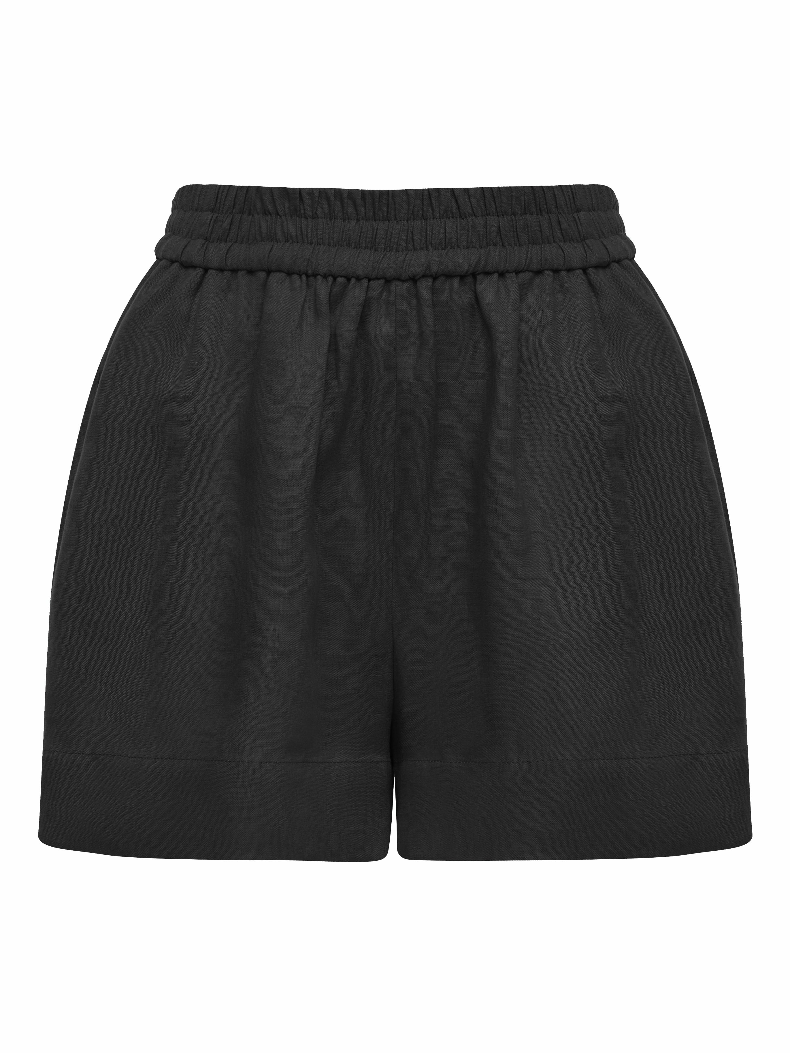 Linen Mini Shorts