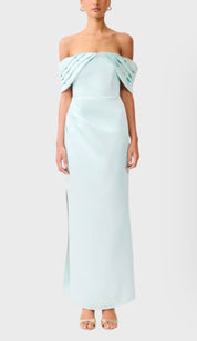 Elliatt Manon Asymmetrical Gown - Sea Green Size S/UK8
