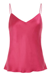 Milos Cami Hot Pink Silk Charmeuse