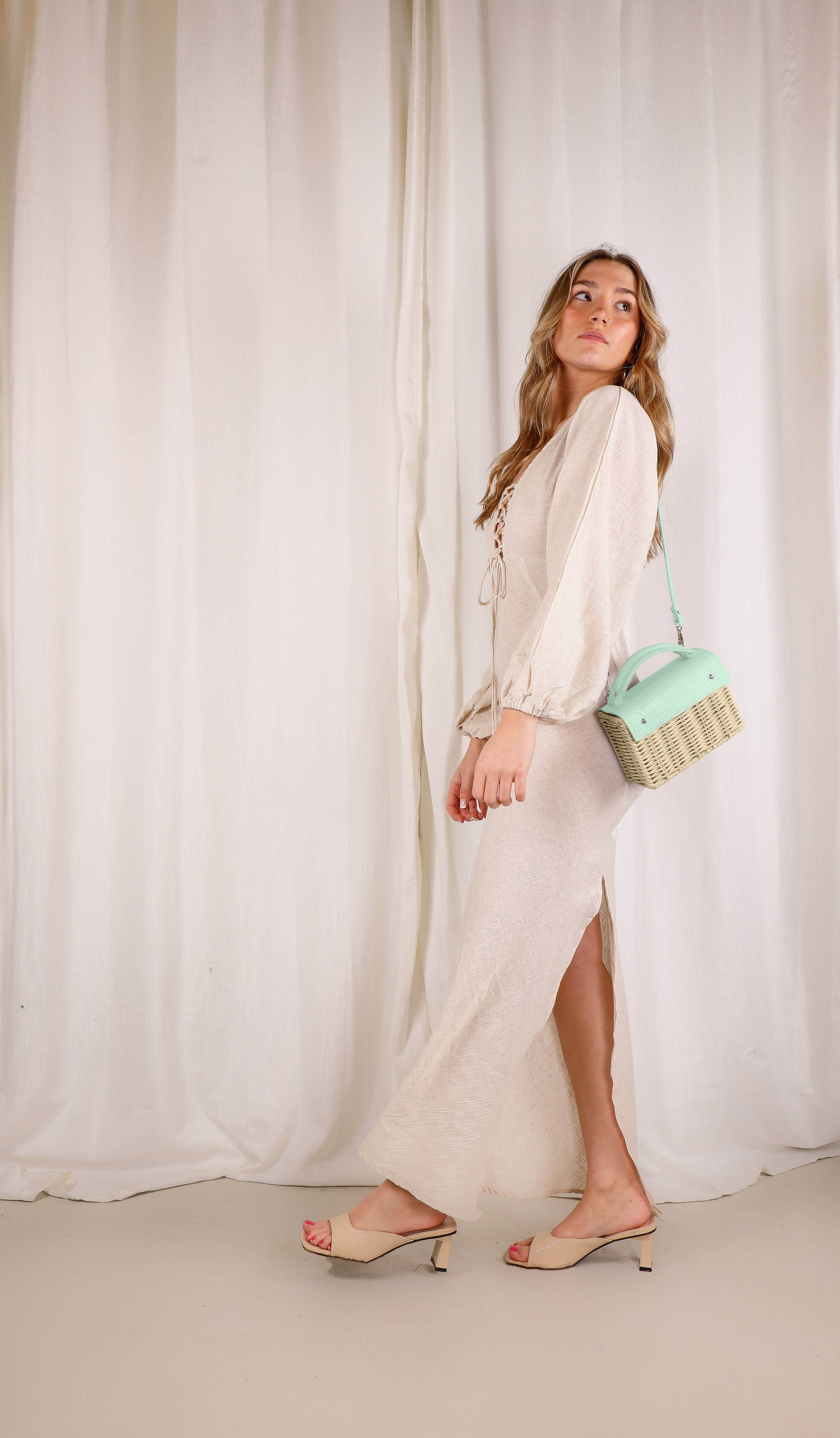 Mint Croco & Natural Mini Kuai