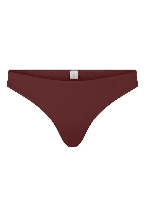 Naples Bikini Bottom Burgundy