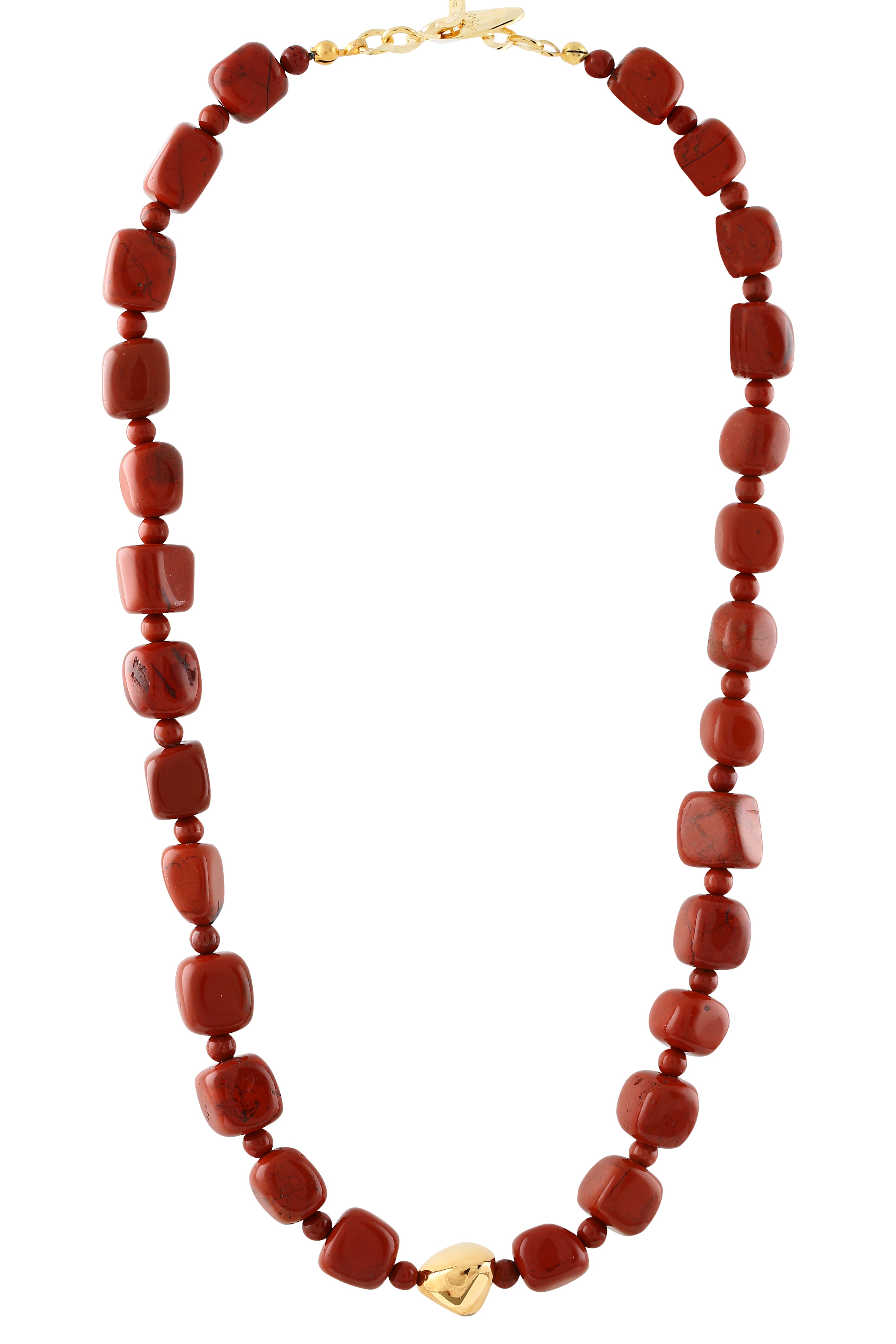 Red jasper necklace