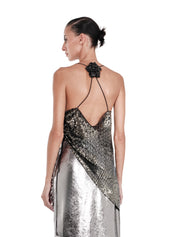 Sage Sequin Top Nué