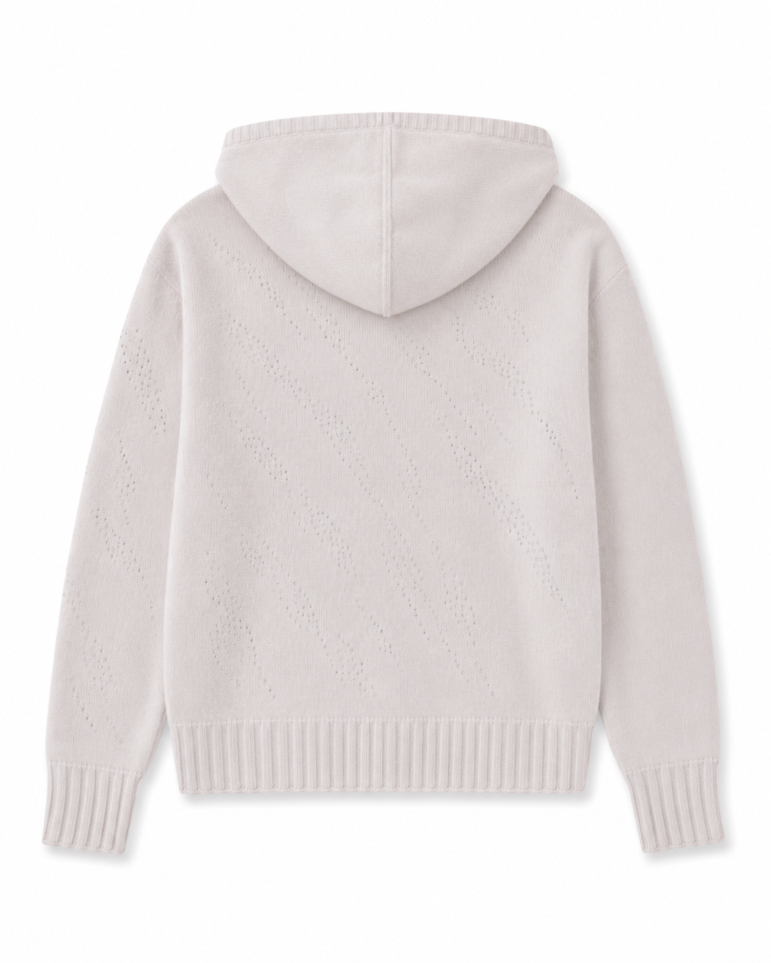 Brodie Cashmere Hoodie with Rhinestones Size M