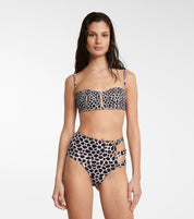 ALEXANDRA MIRO DELLA BIKINI BOTTOM BLACK GIRAFFE S