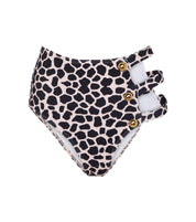 ALEXANDRA MIRO DELLA BIKINI BOTTOM BLACK GIRAFFE S