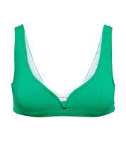 ALEXANDRA MIRO KAMALA BIKINI TOP EMERALD