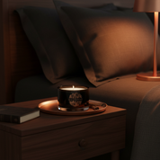 NOCTURNE FIRESIDE EMBERS TRAVEL CANDLE 70G