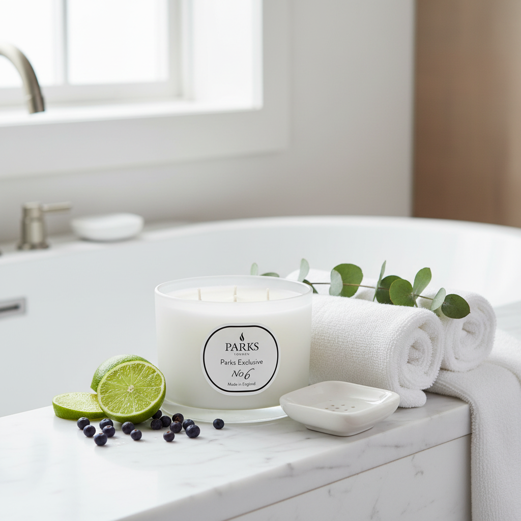 NO6 - LIME, CITRUS & JUNIPER 350G 3 WICK CANDLE