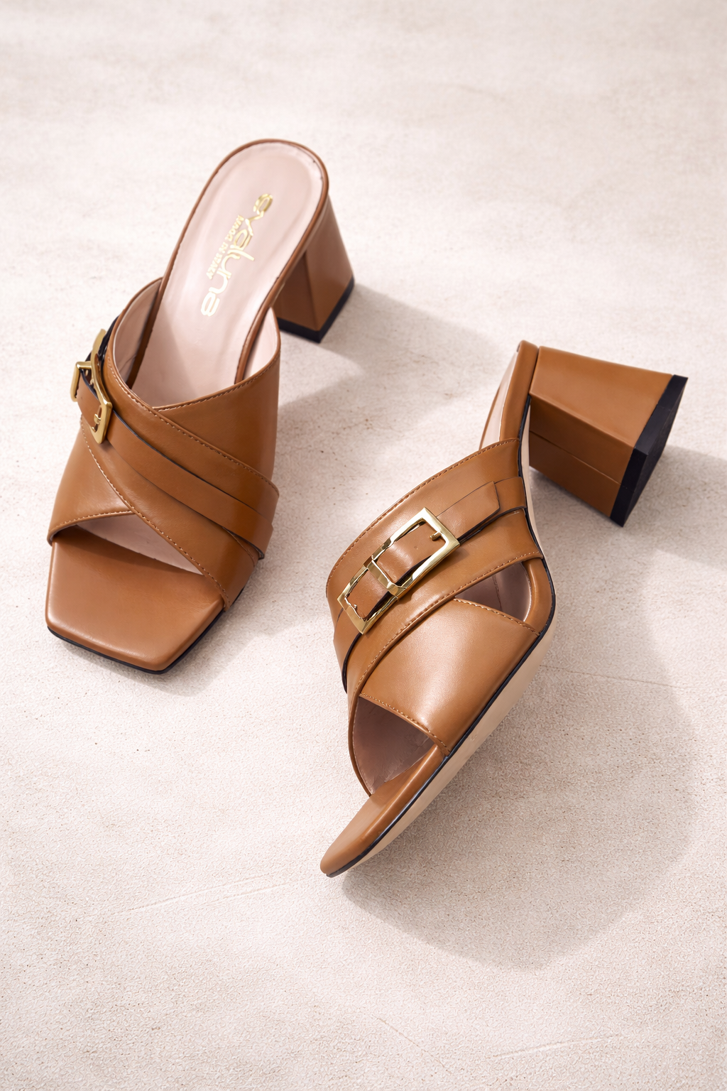 Evaluna mule heels