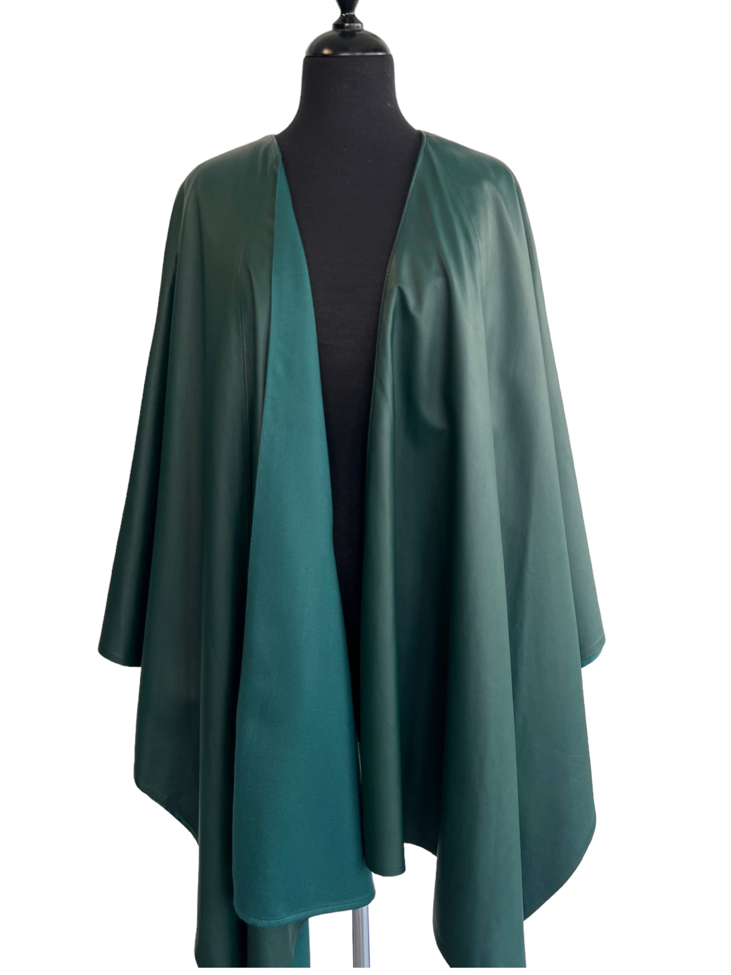 Pritch London -  Leather Cape - One Size