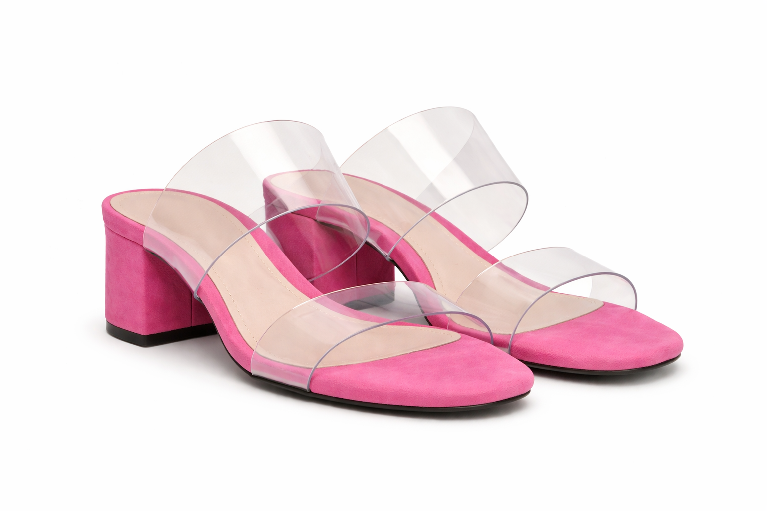 Schutz heeled slides Size 37