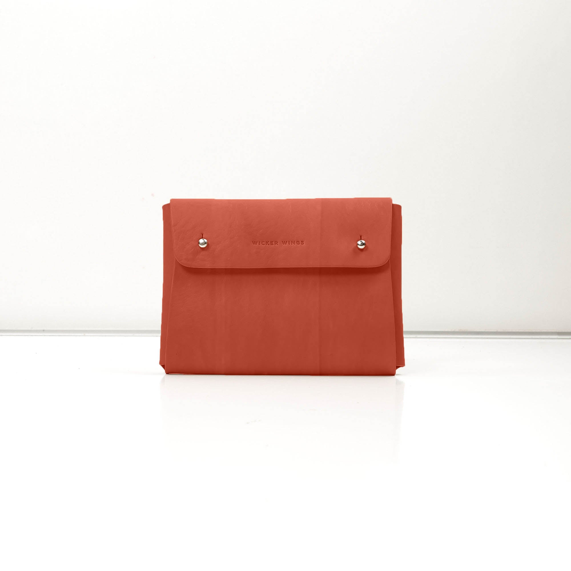 Burnt Orange Medium Pouch