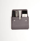 Grey Wavy Medium Pouch