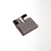 Grey Wavy Medium Pouch