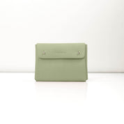Sage Suede Medium Pouch