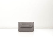 Grey Croco Kuai Small Pouch