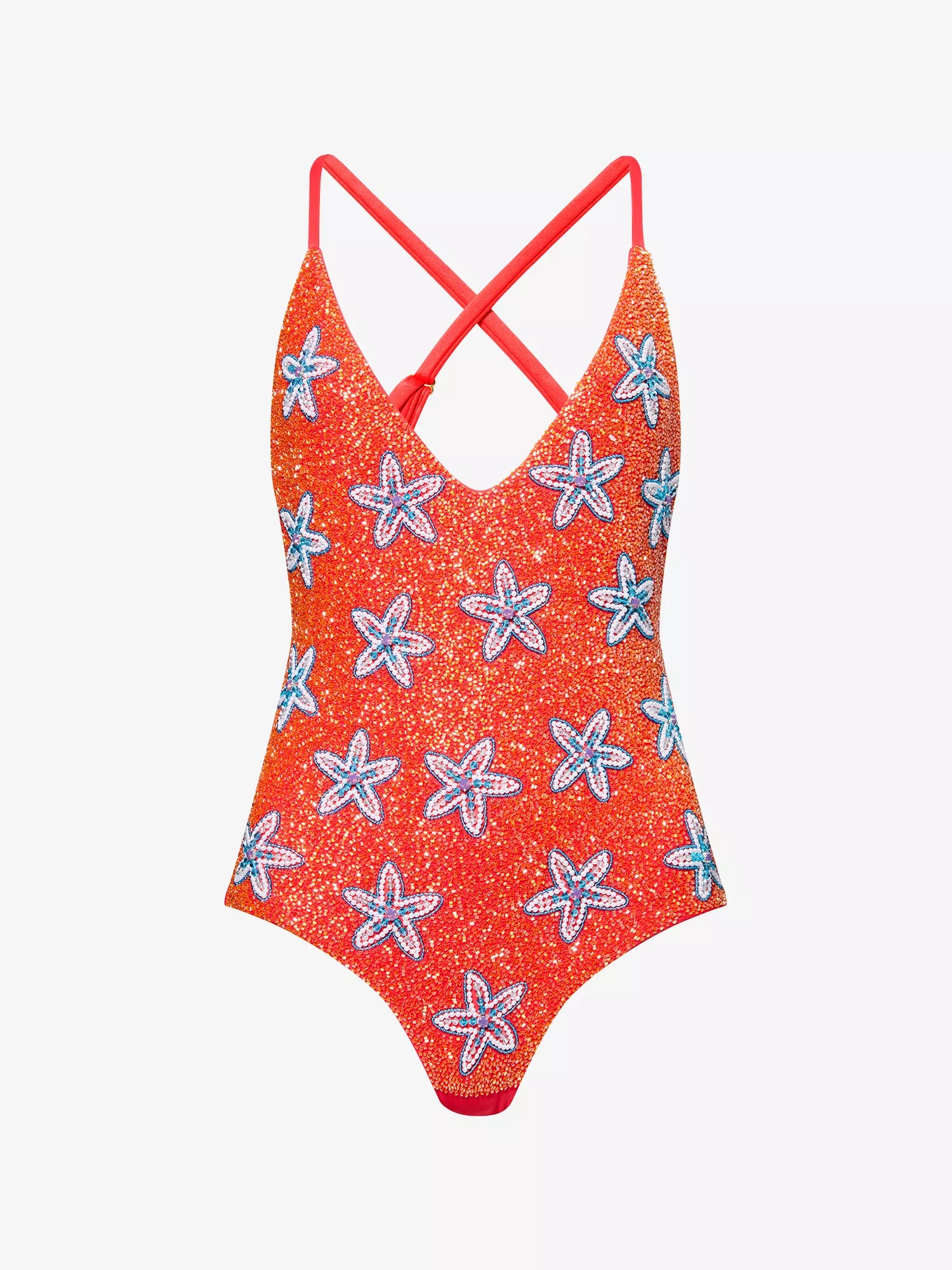 Oceanus Mias Marina Beaded Swimsuit