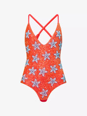 Oceanus Mias Marina Beaded Swimsuit