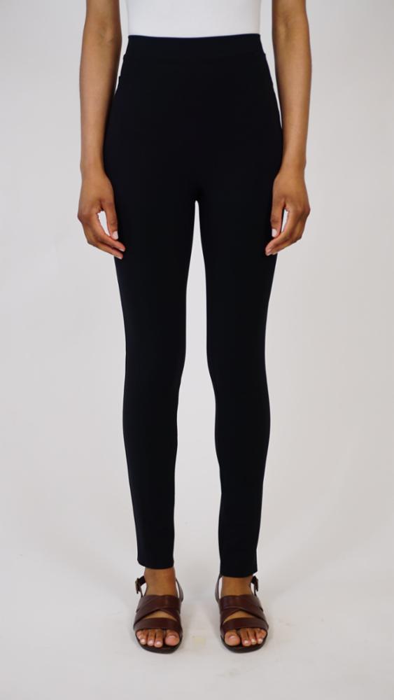 Black Master: LEGGINGS IN BONDED NEOPRENE