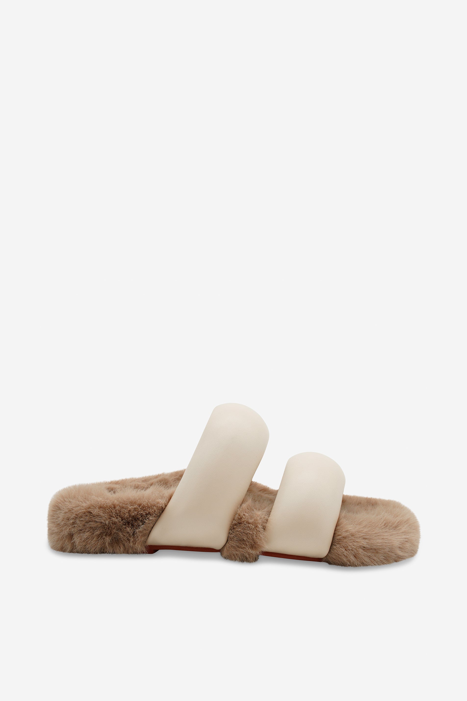 cream sandals