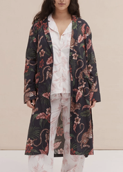 Desmond & Dempsey - SOLEIA Robe - Size L