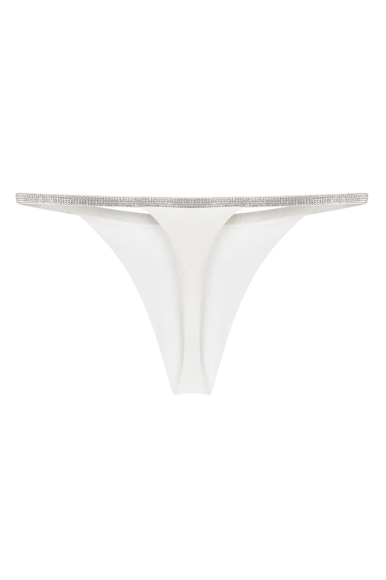 Nué Studio - ROSIE SILK THONG - SAMPLE SALE LONDON 