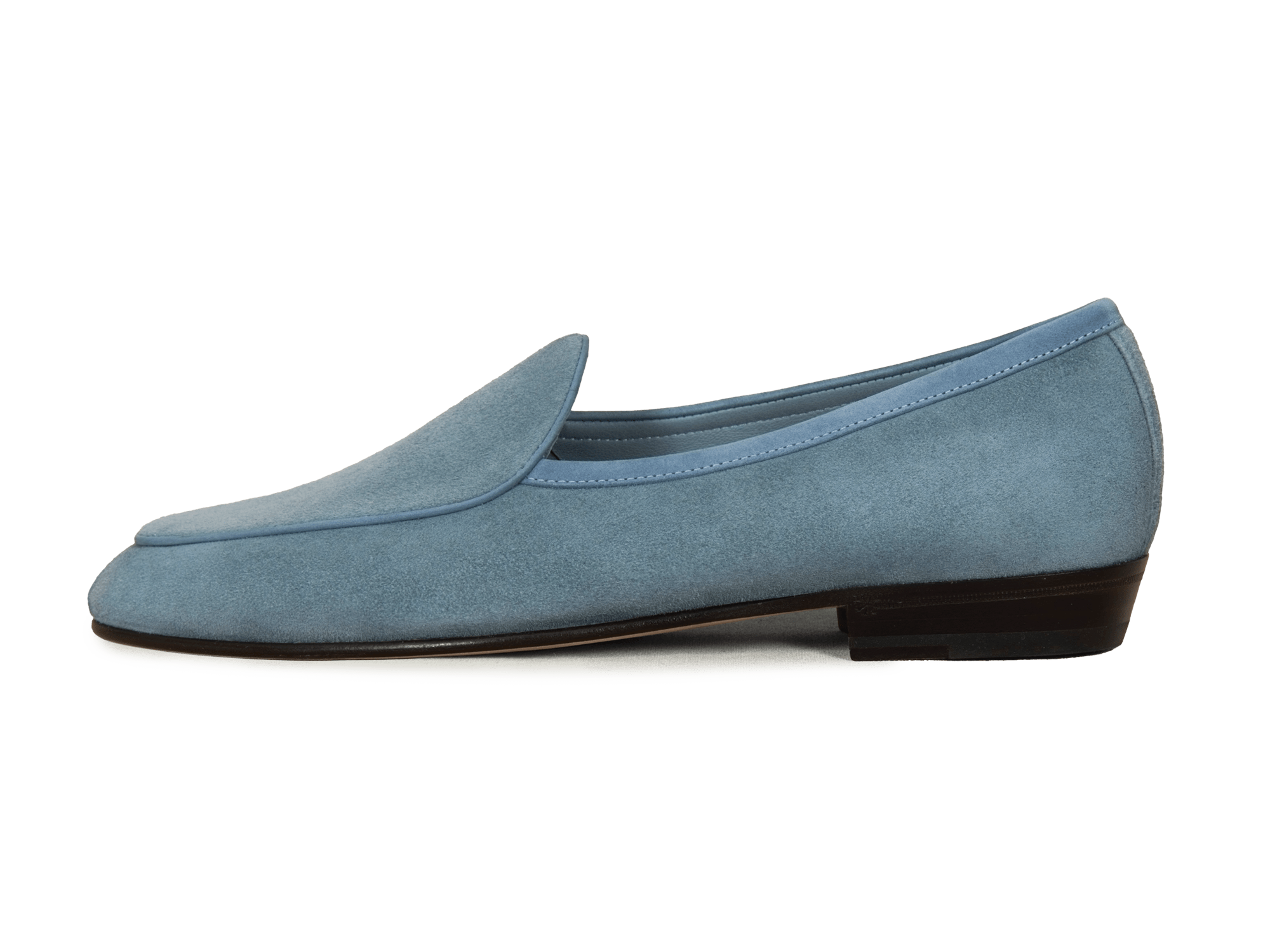 Sagan Classic Loafers in Thunder Blue Asteria Suede