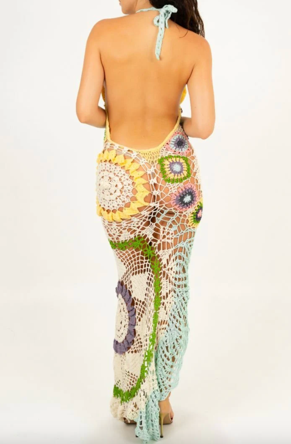 Oceanus Croche Dress