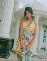 Oceanus Croche Dress