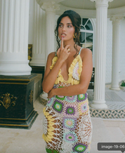 Oceanus Croche Dress